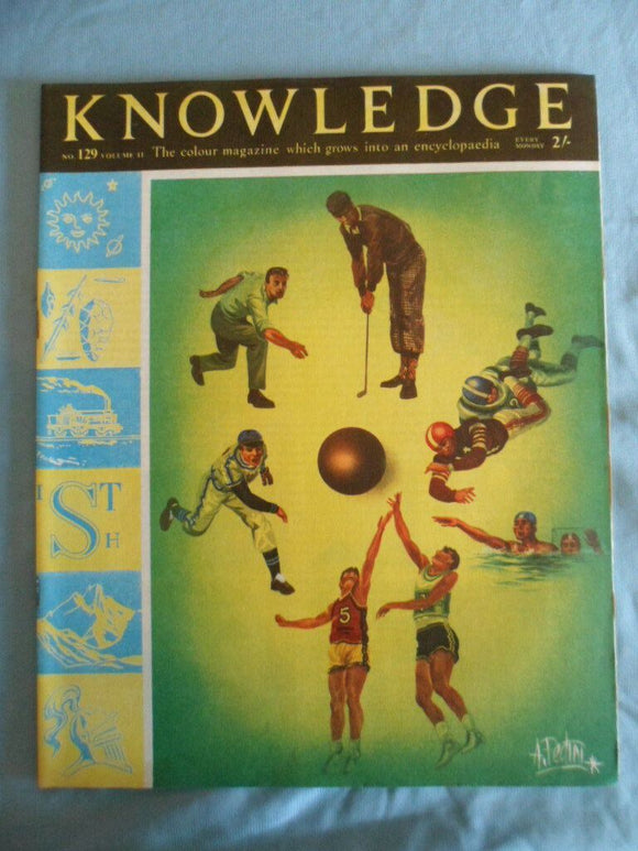 Knowledge 1960's comic magazine (1961 1962 1963 1964) - issue # 129