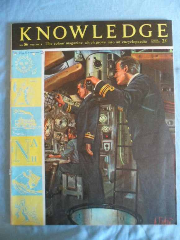 Knowledge 1960's comic magazine (1961 1962 1963 1964) - issue # 86