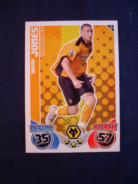 Match Attax 2010/11 - Wolves - David Jones