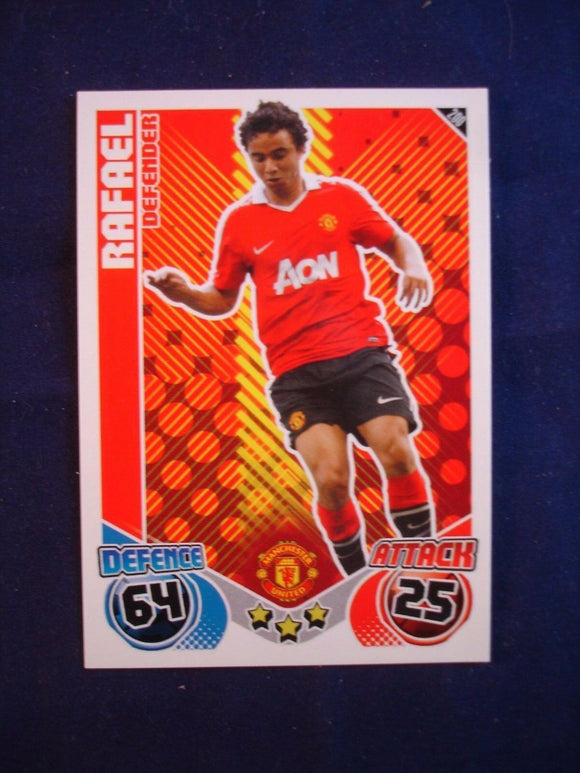 Match Attax 2010/11 - Man Utd - Rafael