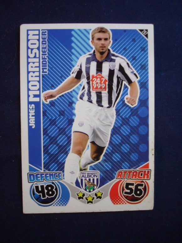 Match Attax 2009/10 - West Brom - James Morrison