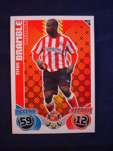 Match Attax 2010/11 -Sunderland - Titus Bramble