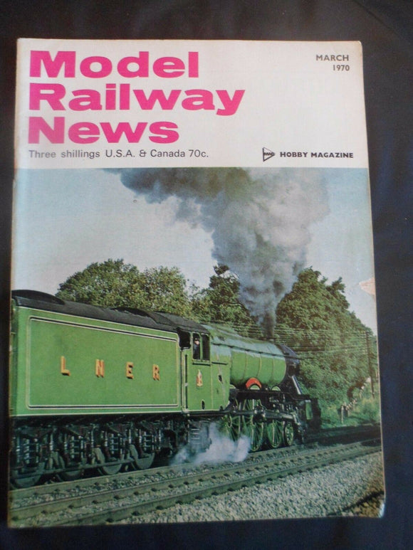 Model Railway News - March 1970