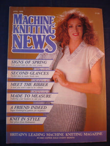 Machine Knitting news magazine - April 1988