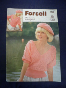 Forsell - 1150 - 4 ply machine knitting book