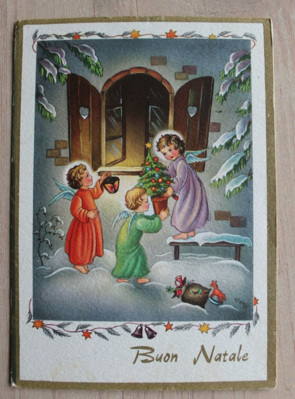 Postcard  - Buon Natale - 750