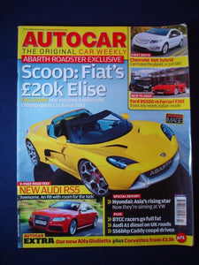 Autocar - 27th October 2010 - Audi Rs5 - RS500 - Ferrari F355