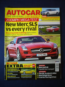 Autocar - 16th June 2010 - Mercedes SLS - Audi A8