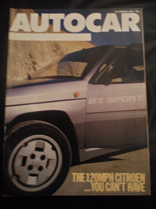 Autocar - w/e 26 February 1986 - Porsche 924s - Volvo 340 -  Jeep Wrangler