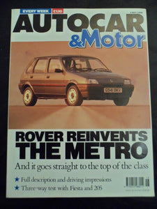 Autocar - 2 May 1990 - Metro - Saab 900 Carlsson