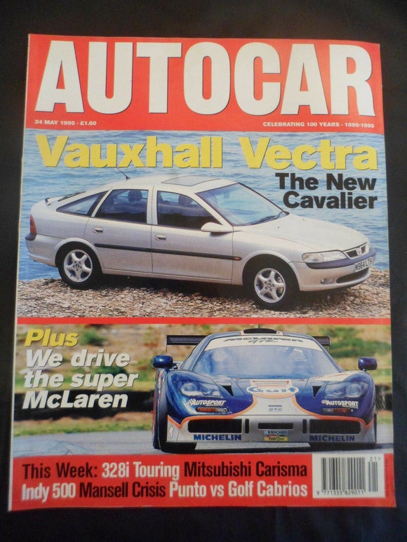 Autocar - 24 May 1995 - Vectra - Mclaren - Punto - Golf - 328i