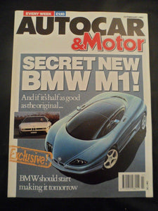 Autocar - 13 February 1991 - Audi 80 16V Sport - Toyota MR2 - BMW M1