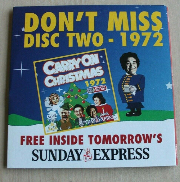 Carry on Christmas 1972 - Promo DVD