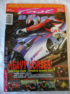 Fast Bikes - July 1994 - GSX R1100 - FZR1000 - ZX9r - ZZR1100