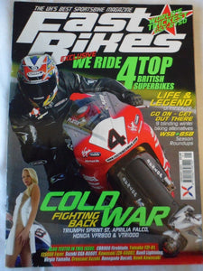 Fast Bikes - January 2003 - Sprint ST - Aprilia Falco - VFR800 - VTR1000 - GSX R