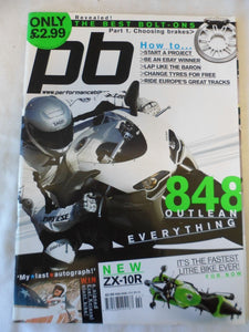 Performance Bikes - February 2008 - 848 - ZX 10R - brakes special