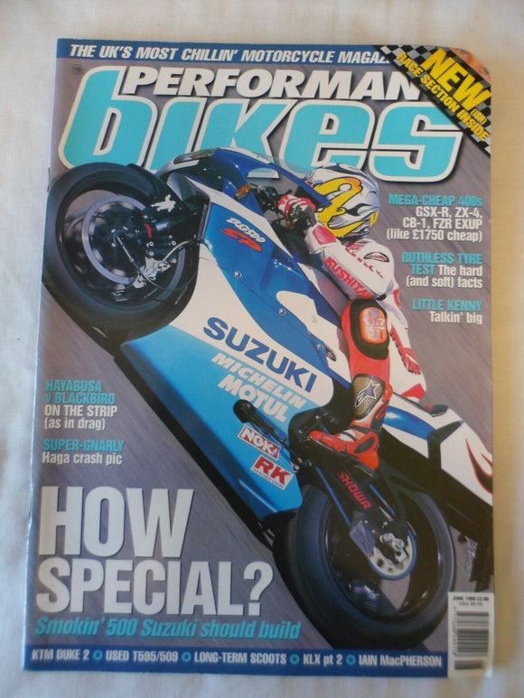 Performance Bikes - June 1999 - Hayabusa vs Blackbird