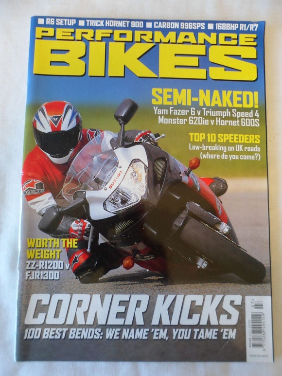 Performance Bikes - July 2002 - ZZR1200 - FJR1300