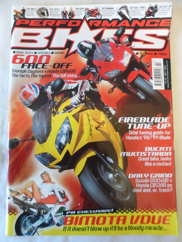 Performance Bikes - July 2003 - Fireblade tuning guide