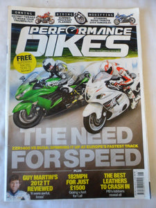 Performance Bikes - Aug 2012 - ZZr1400 - Hayabusa - Triumph tweaks