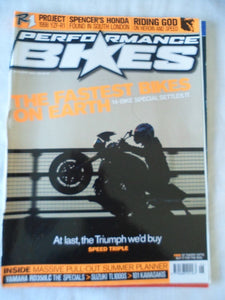 Performance Bikes - June 2005 - Fastest bikes on Earth