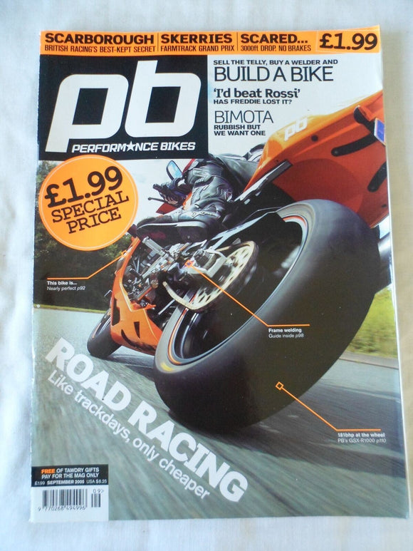 Performance Bikes - September 2005 - Bimota - Road racing