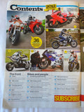 Performance Bikes - September 2012 - Modifying SP1 - Fireblade - Brutale