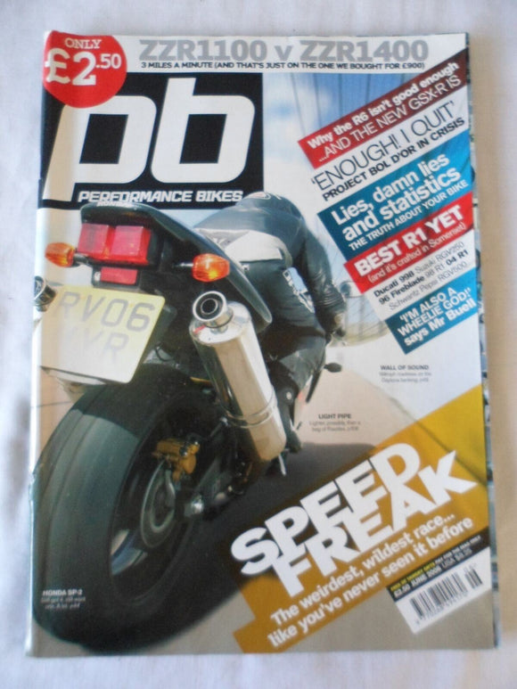 Performance Bikes - June 2006 - ZZR1100 - ZZR1400 - R1