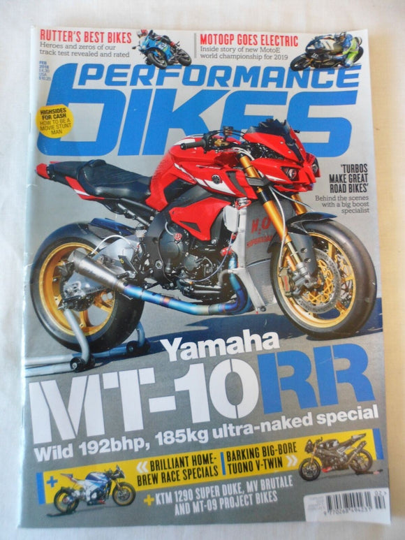 Performance Bikes - February 2018 - MT 10RR - KTM 1290 - Tuono V Twin