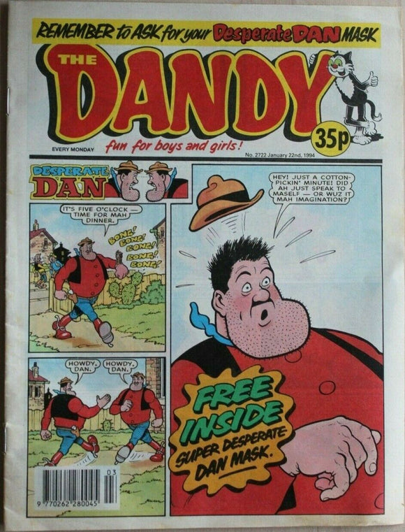 Dandy Comic # 2722 - 22 January 1994