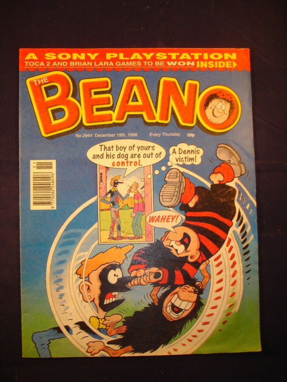 P - Beano Comic # 2944 - 19th December 1998  -