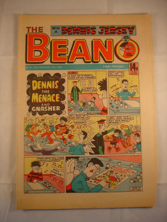 Beano Comic - 2222 - February 16th 1985