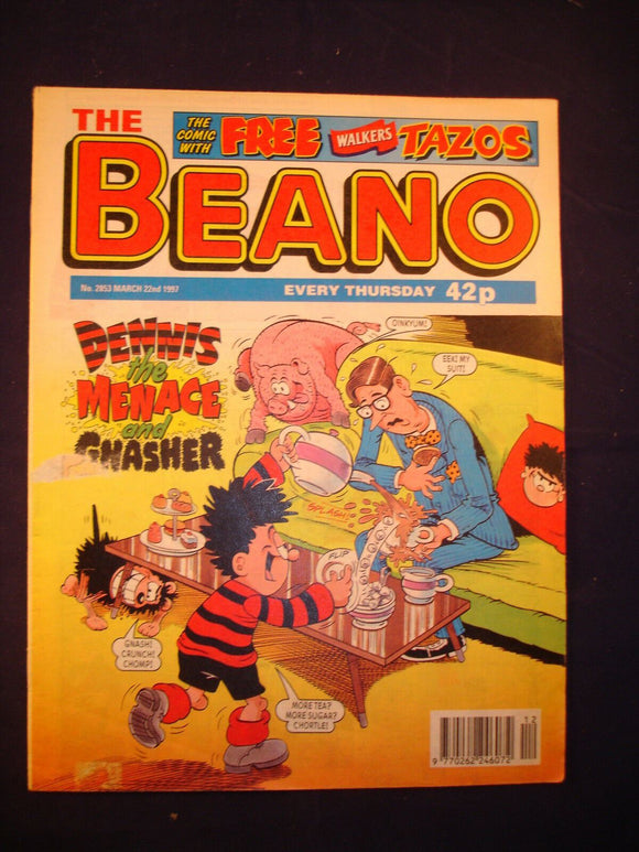 P - Beano Comic # 2853 - 22nd March 1997 -