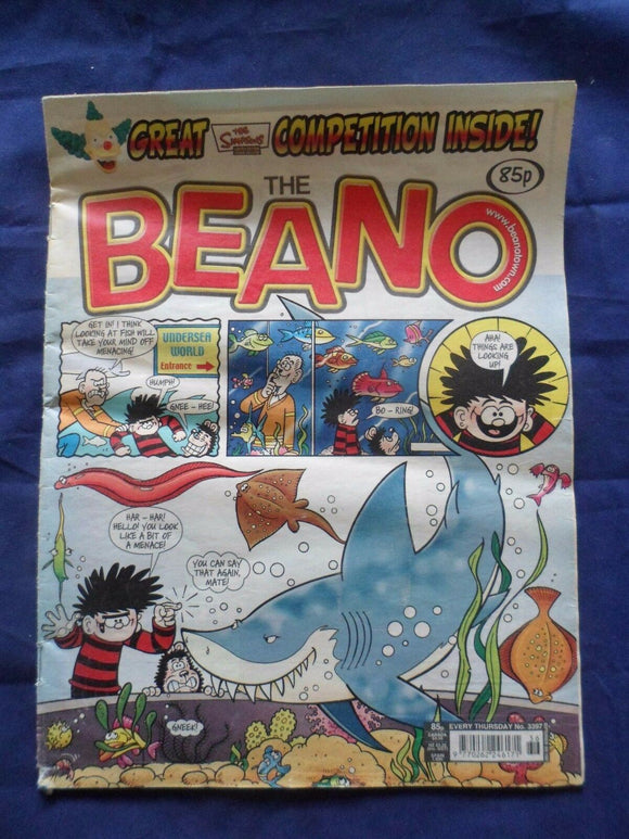 Beano Comic - 3397 - 8 September 2007