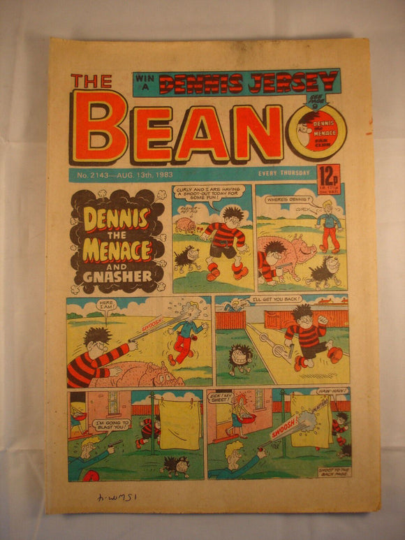 Beano Comic - 2143 - August 13th 1983