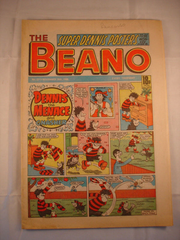 Beano Comic - 2313 - November 15th 1986