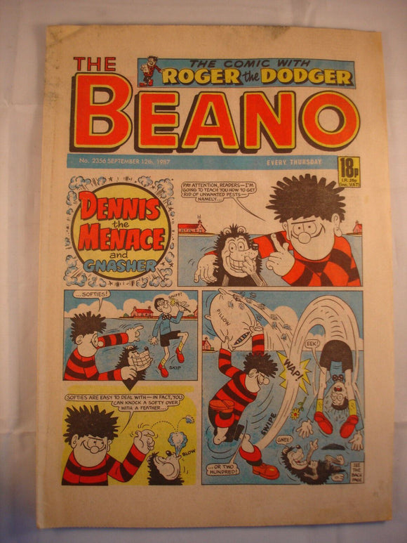 Beano Comic - 2356 - September 12th 1987