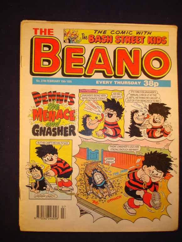 P - Beano Comic # 2744 - 18th February 1995  -