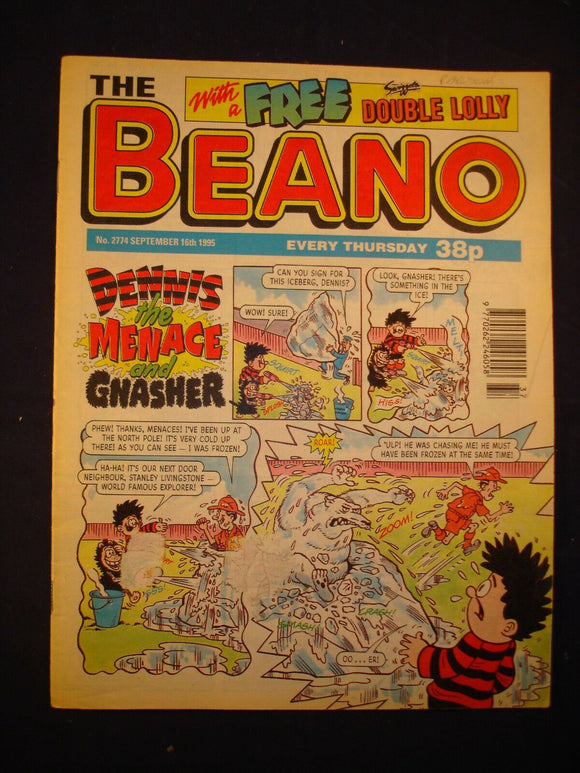 P - Beano Comic # 2774 - 16th September 1995  -