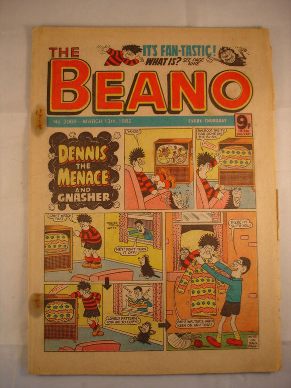 Beano Comic - 2069 - March 13 1982