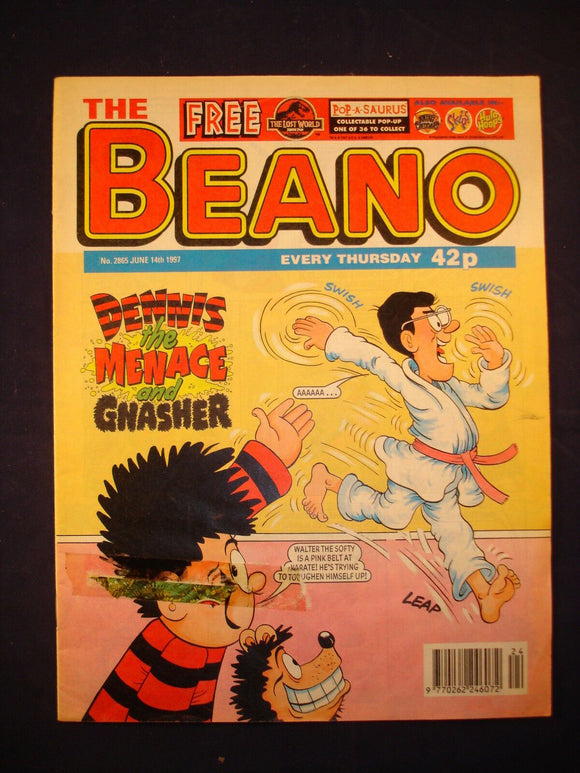 P - Beano Comic # 2865 - 14th June 1997  -