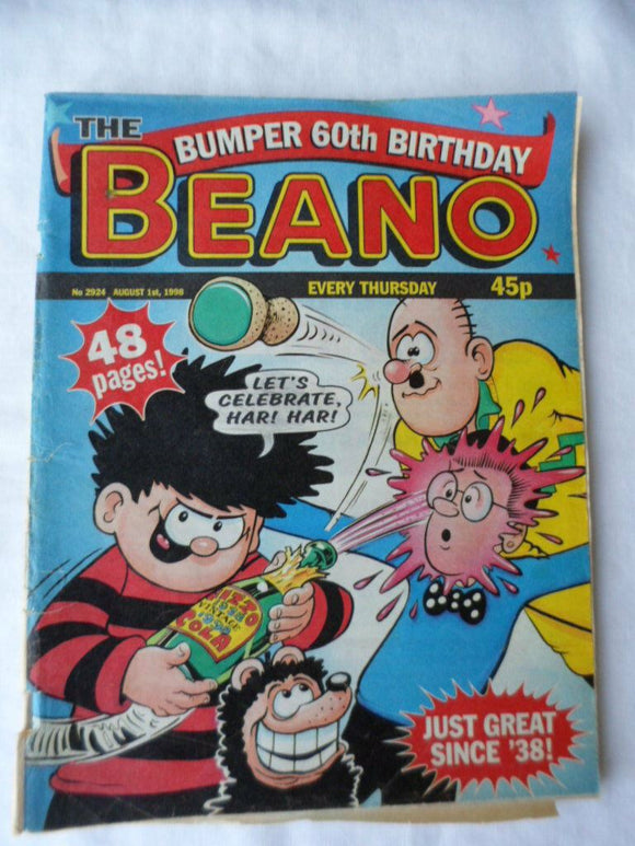 C - Beano Comic # 2924 - 1 August 1998