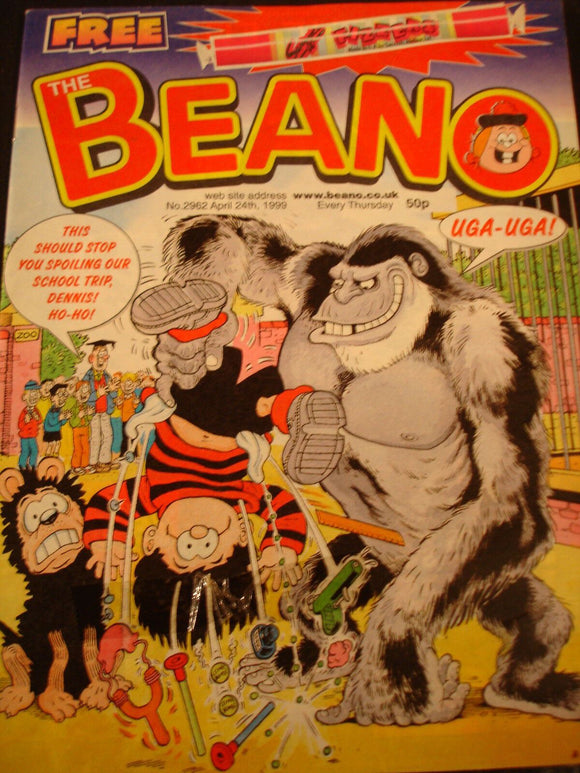 Beano Comic 2962 April 24th 1999