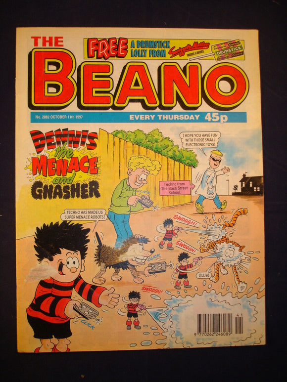 P - Beano Comic # 2882 - 11th October 1997  -