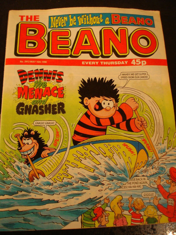 Beano Comic 2913 May 16th 1998