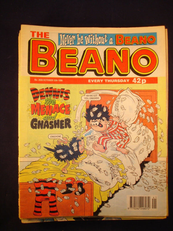 P - Beano Comic # 2830 - 12th October 1996  -