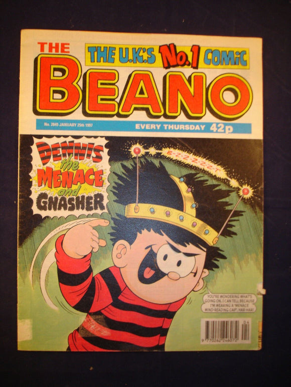 P - Beano Comic # 2845 - 25th January 1997  -