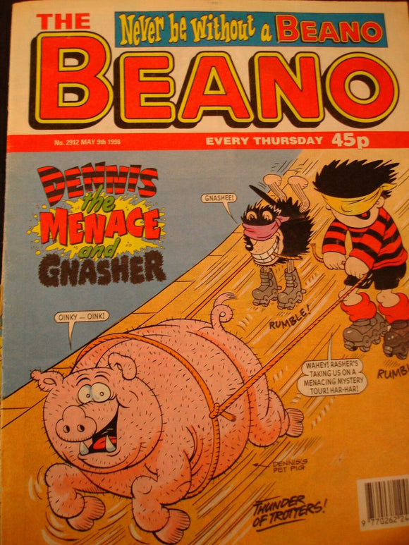 Beano Comic 2912 May 9th 1998