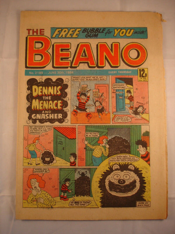 Beano Comic - 2189 - June 30th 1984