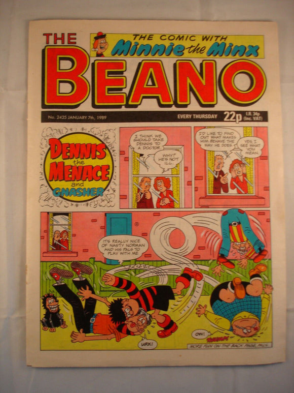 Beano Comic - 2425 - January 7th 1989